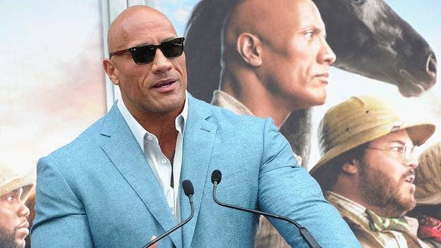 In a new discussion with 'Sunday Today with Willie Geist,' The Rock elaborated on what it was like to have “soft features” growing up as a young kid.