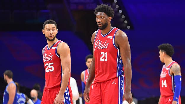 ESPN’s Adrian Wojnarowski reported on Sunday that the Sixers' Ben Simmons and Joel Embiid will not be allowed to participate in the night’s contest.