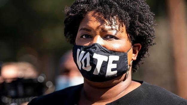 On CNN’s State of the Union on Sunday, Abrams said the Republican-backed bill, SB241, would curtail voting access and is unrelated to GOP voter fraud claims.