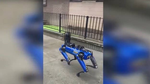 The New York Police Department announced it has terminated its contract with Boston Dynamics after criticism of the department's use of a dog-like robot.