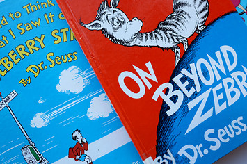 Discontinued Dr. Seuss books offered for loan at the Chicago Public Library.