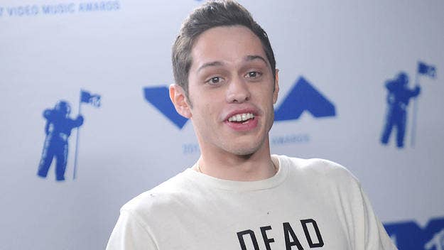 Pete Davidson has followed through on a joke he made back in February on 'Weekend Update' by moving out of the house that he was sharing with his mom.