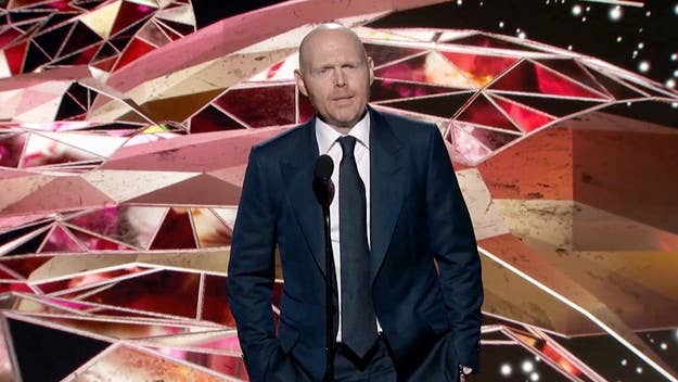 Bill Burr presented a few awards at the Grammys Premiere Ceremony, and as usual, his provocative material was enough to make him trend on Twitter.