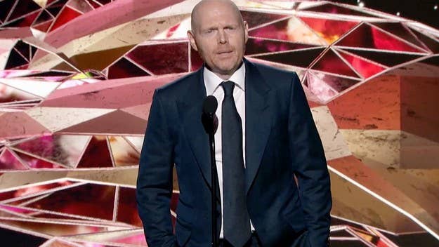 Bill Burr presented a few awards at the Grammys Premiere Ceremony, and as usual, his provocative material was enough to make him trend on Twitter.