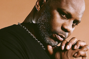 DMX poses for Complex interview shoot