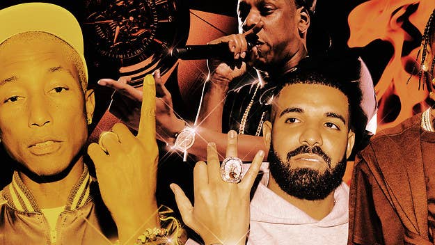 From Drake’s emerald-stoned Patek Philippe Nautilus to Jay-Z’s $5 million custom Hublot, here are the 11 most popular watch brands in hip-hop history.