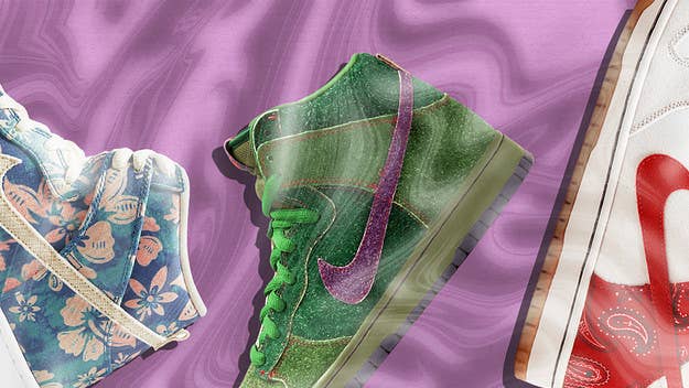 Nike SB loves to celebrate & 4/20 is no different. From its Skunk Dunk High to its Cheech & Chong Dunks, here’s how 4/20 became the brand's favorite holiday.