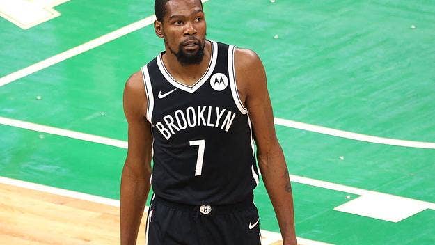 The heated exchange took place after Rapaport tweeted that KD seemed “deeply in his feelings” after an interview on TNT and that he was “super sensitive."