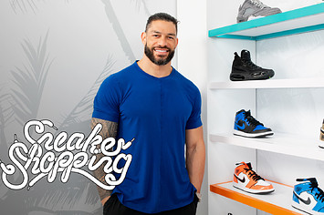 Roman Reigns Goes Sneaker Shopping With Complex