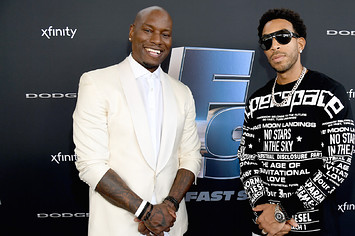 Tyrese Gibson and Ludacris attend Universal Pictures Presents The Road To F9 Concert
