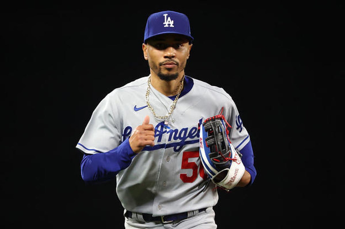 Mookie Betts Los Angeles Dodgers Nike Youth 2022 MLB All-Star Game
