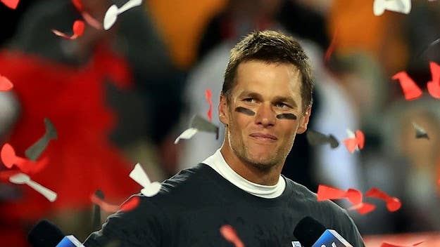 Tom Brady sat down with Michael Strahan recently, and gave the 'Good Morning America' host the breakdown of the now infamous Lombardi Trophy toss.