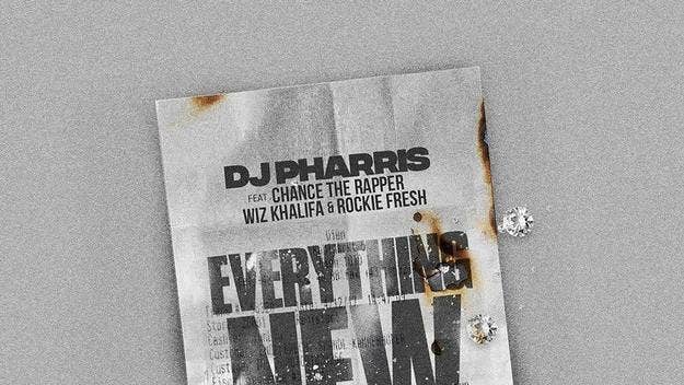 Chicago OG DJ Pharris enlists the lyrical talents of Chance the Rapper, Wiz Khalifa, and Rockie Fresh to assist in his latest track "Everything New."