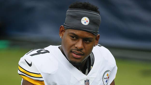 Smith-Schuster caught a lot of heat during the Steelers' fall from grace because he arguably seemed more concerned with TikTok dances than catching the ball.