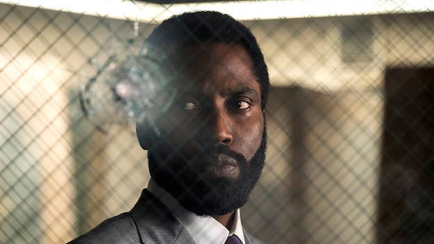 'Tenet' star John David Washington on working with his "hero" Christopher Nolan, learning how to fight backwards, and that "hot sauce" line.