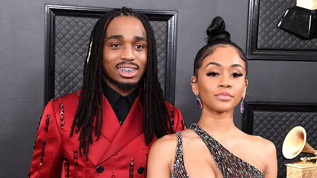 On Tuesday, Quavo surprised his girlfriend Saweetie with a brand new Bentley. Saweetie found out about her luxury whip via an Instagram Live session.