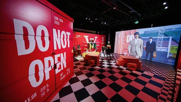 The interactive pop-up event lands in Beverly Hills this weekend, giving attendees the chance to browse and shop LV Men’s Spring/Summer 2021 collection.