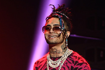 Lil Pump performs during the 2020 Adult Video