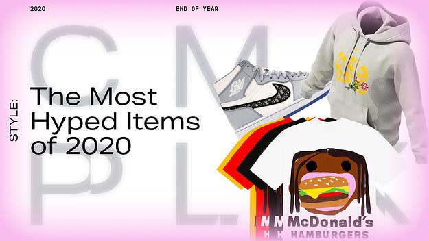 From Travis Scott x McDonald's merch to Supreme Oreos, these are the 10 most hyped items of 2020. 