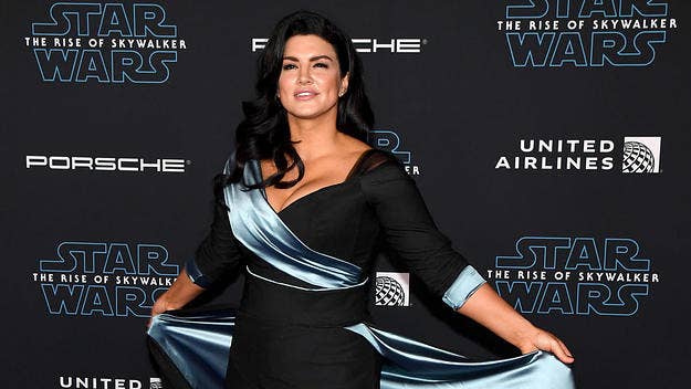 In an interview released on Sunday, Gina Carano said she was accidentally sent an email by Disney officials in which they discussed the #FireGinaCarno hashtag.