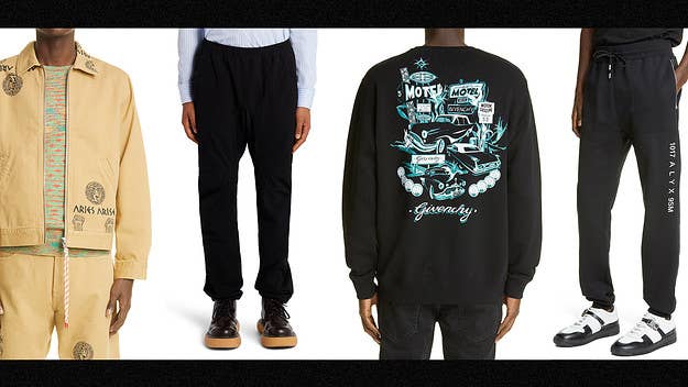 Shop Nordstrom for spring menswear from Givenchy, Loewe Saint Laurent, ALYX, Aries, and Palm Angels.