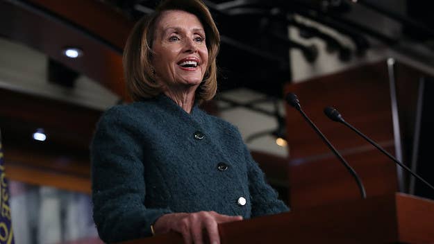 Nancy Pelosi retained her seat as Speaker of the House over the weekend, after receiving a narrow margin of votes including one from Alexandria Ocasio-Cortez.