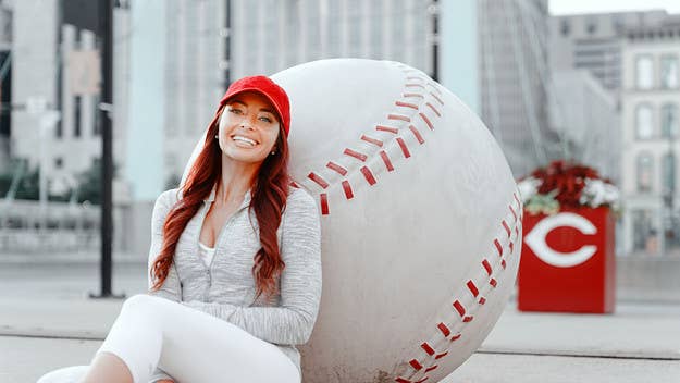She's representing the biggest baseball free agent this offseason and offering up a big dose of inspiration to women across sports. 