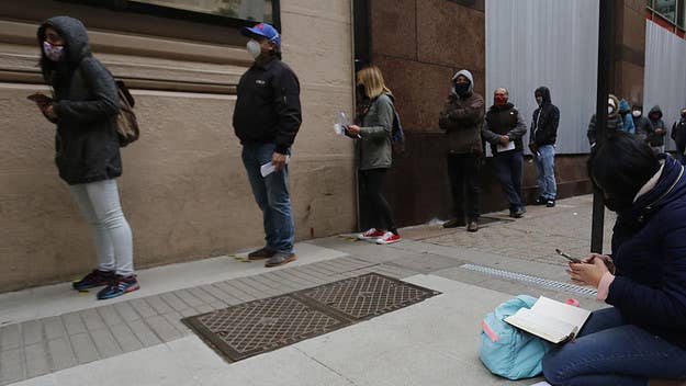 The Labor Department has released a new report that shows another 787,000 people have filed for first-time unemployment benefits in the week before Christmas.