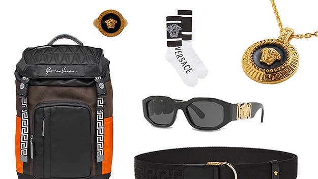 These six Versace accessories will match your new ComplexLand Trigrecas perfectly.