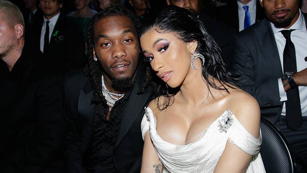After Offset gifted Cardi B a custom Rolls-Royce for her birthday in October, Cardi followed suit, presenting him with an extremely rare Lambo.