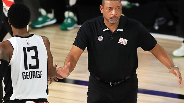 During a recent appearance on All The Smoke podcast, George told hosts Matt Barnes and Stephen Jackson that Rivers wasn't using him correctly.