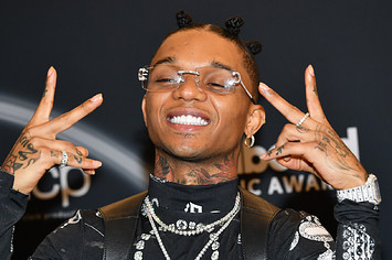 In this image released on October 14, Swae Lee poses backstage