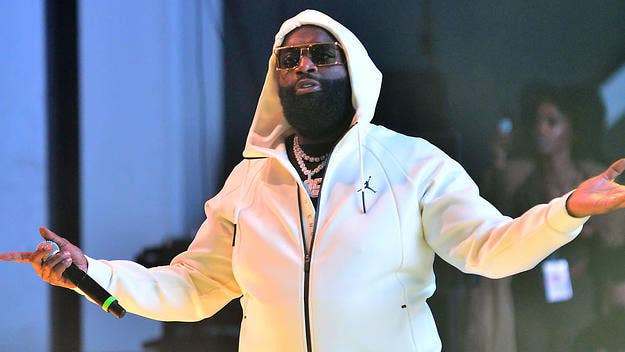 On the 'I Am Athlete' podcast released on Monday, Rick Ross took (more) shots at 50 Cent after the idea of the two rappers having a 'Verzuz' battle was floated.