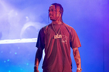 Travis Scott performs on day 2 of Music Midtown