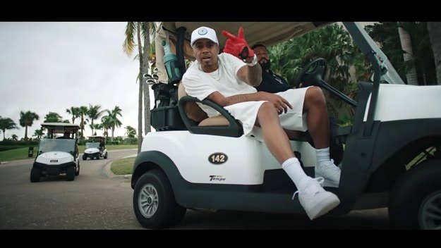 Nas shared the video for his 'King's Disease' cut "27 Summers," which shows him reflecting on his success and linking with DJ Khaled in Miami for some golf.