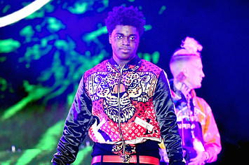Rapper Kodak Black performs onstage during day 2 of Rolling Loud Festival