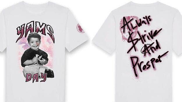 Yams Day 2021 merch, Denim Tears' 'Tears, Flags & Caskets' capsule, and the Levi's x Bape collection are among this week's best style releases.