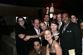 The cast of 'The Office' during 2006 Golden Globes After Party.