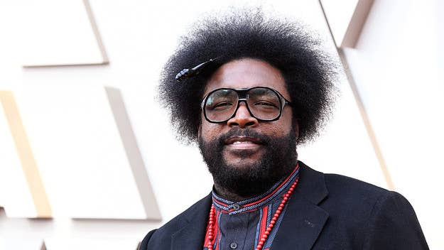 Questlove appeared on the newest episode of 'Saturday Night Live' where he spoke on a panel with two Soundcloud rappers and Queen Latifah.