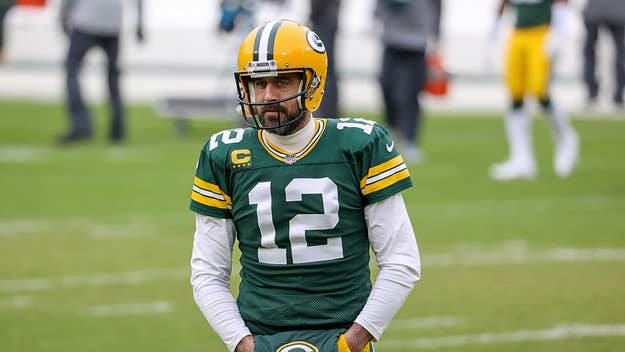 Green Bay Packers quarterback Aaron Rodgers has been named NFL MVP for the third time. He is one of only six players in NFL history to do so.