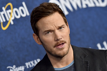 Chris Pratt attends the premiere of Disney and Pixar's "Onward."