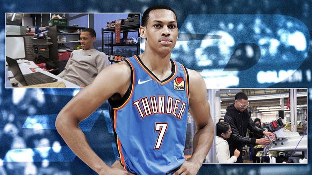 We interviewed Oklahoma City Thunder forward Darius Bazley to find out about his $1 million New Balance internship, new sneaker release, and more.
