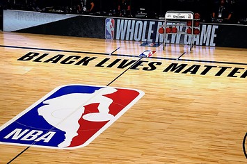 NBA court