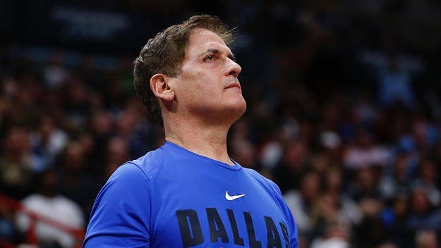 The Mavericks owner confirmed the decision to 'The Athletic' Monday night. The team has not played the national anthem at any of its home games this season. 