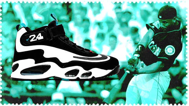 The history behind the signature Nike Air Griffey Max 1 'Freshwater' sneaker and how Nike turned baseball player Ken Griffey Jr. into a legendary sneaker star.