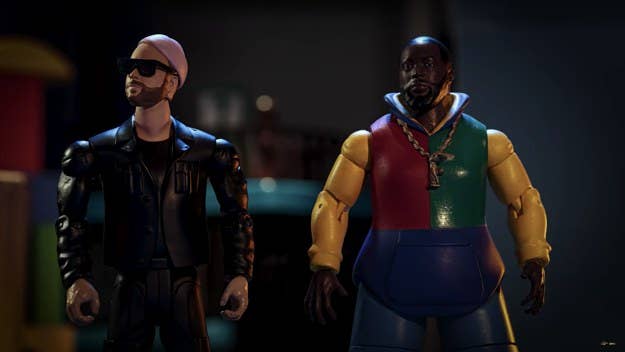 Run the Jewels shared the video for their 'RTJ4' cut "Walking in the Snow," a stop motion effort that reimagines Killer Mike and El-P as action figures.