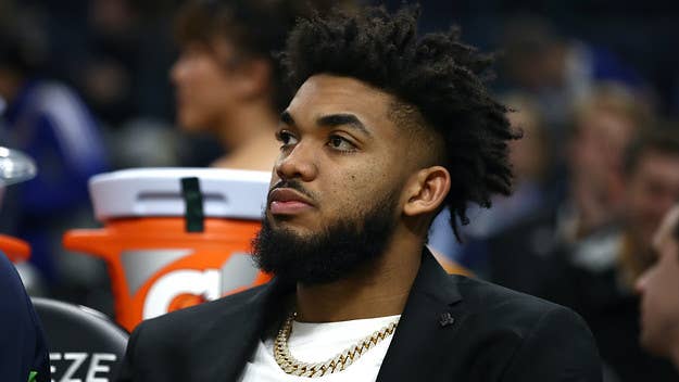 After his team's win against the Pistons, the Timberwolves star opened up about the emotional toll of his mother's death, who passed on April 13 from COVID-19.