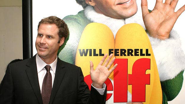 A 43-year-old Maine man decided to reenact Will Ferrell's 2003 holiday classic 'Elf,' saying that costuming up "was a really good way to break the ice."