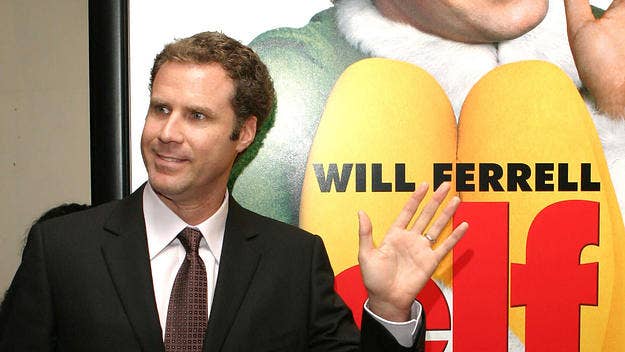 A 43-year-old Maine man decided to reenact Will Ferrell's 2003 holiday classic 'Elf,' saying that costuming up "was a really good way to break the ice."