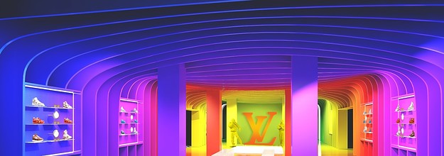 Louis Vuitton's SOHO Pop-Up Shop With Virgil Abloh-Designed
